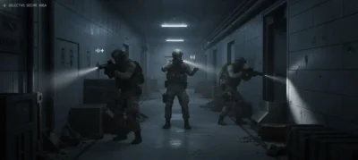 Enemy AI Interaction Scene