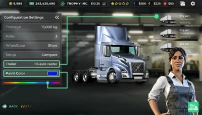 Truck modification Truck Manager